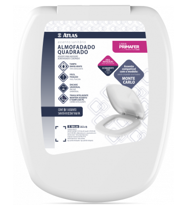 ASSENTO SANITARIO MONTE CARLO PLAST BR