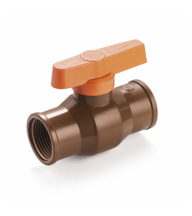 2PC THREAD BALL 11/2 PVC